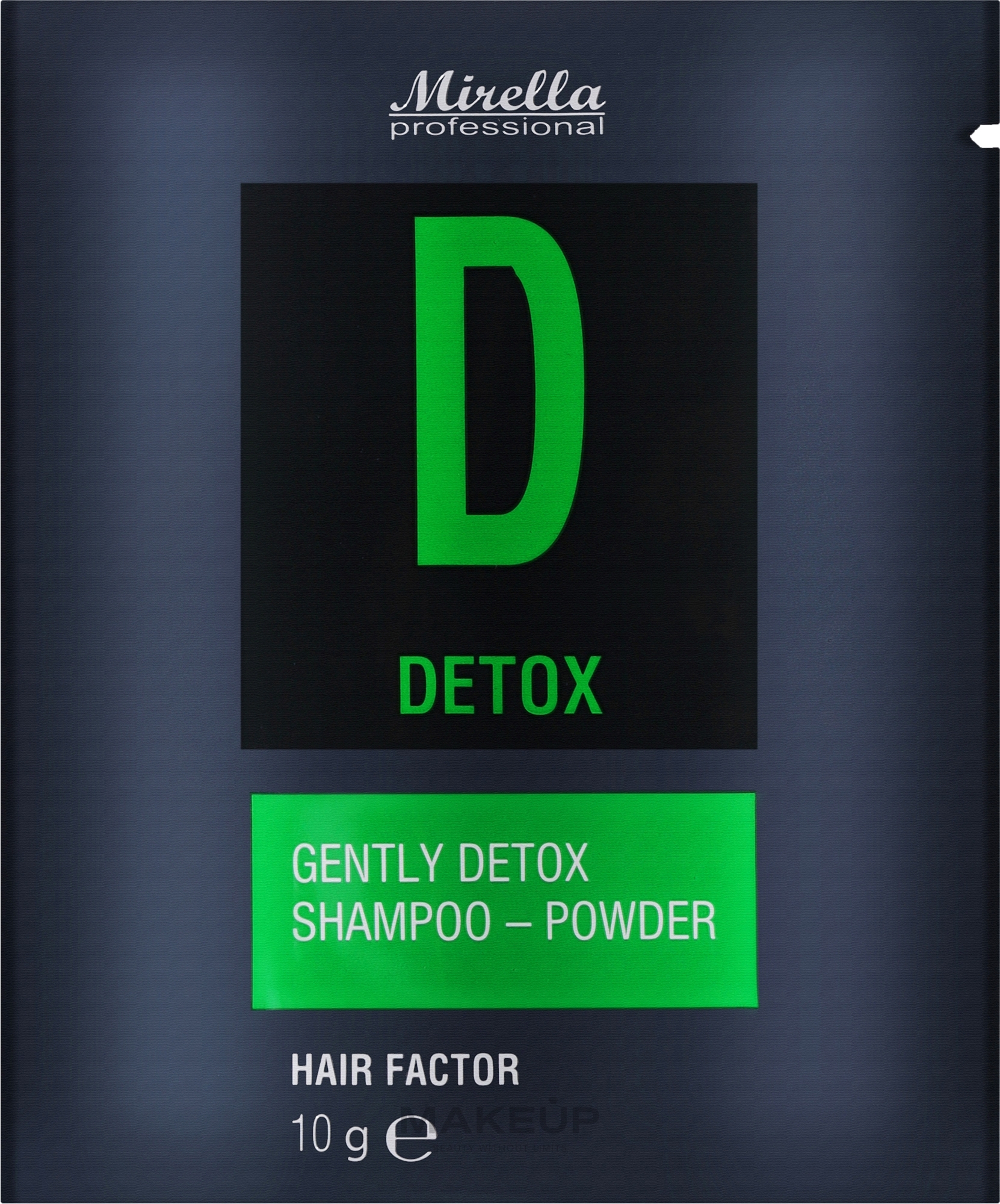 Шампунь-пудра для всех типов волос - Mirella Gently Detox Shampoo-Powder (саше) — фото 10g