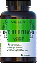 Парфумерія, косметика Харчова добавка "Хлорела" - Голден-Фарм Natural Green Superfood Chlorella