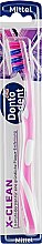 Зубная щетка «Х-чистка», розовая - Dontodent X-Clean — фото N2