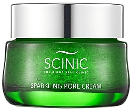 Зволожувальний гель-крем для жирної та комбінованої шкіри - Scinic Sparkling Pore Cream — фото N1