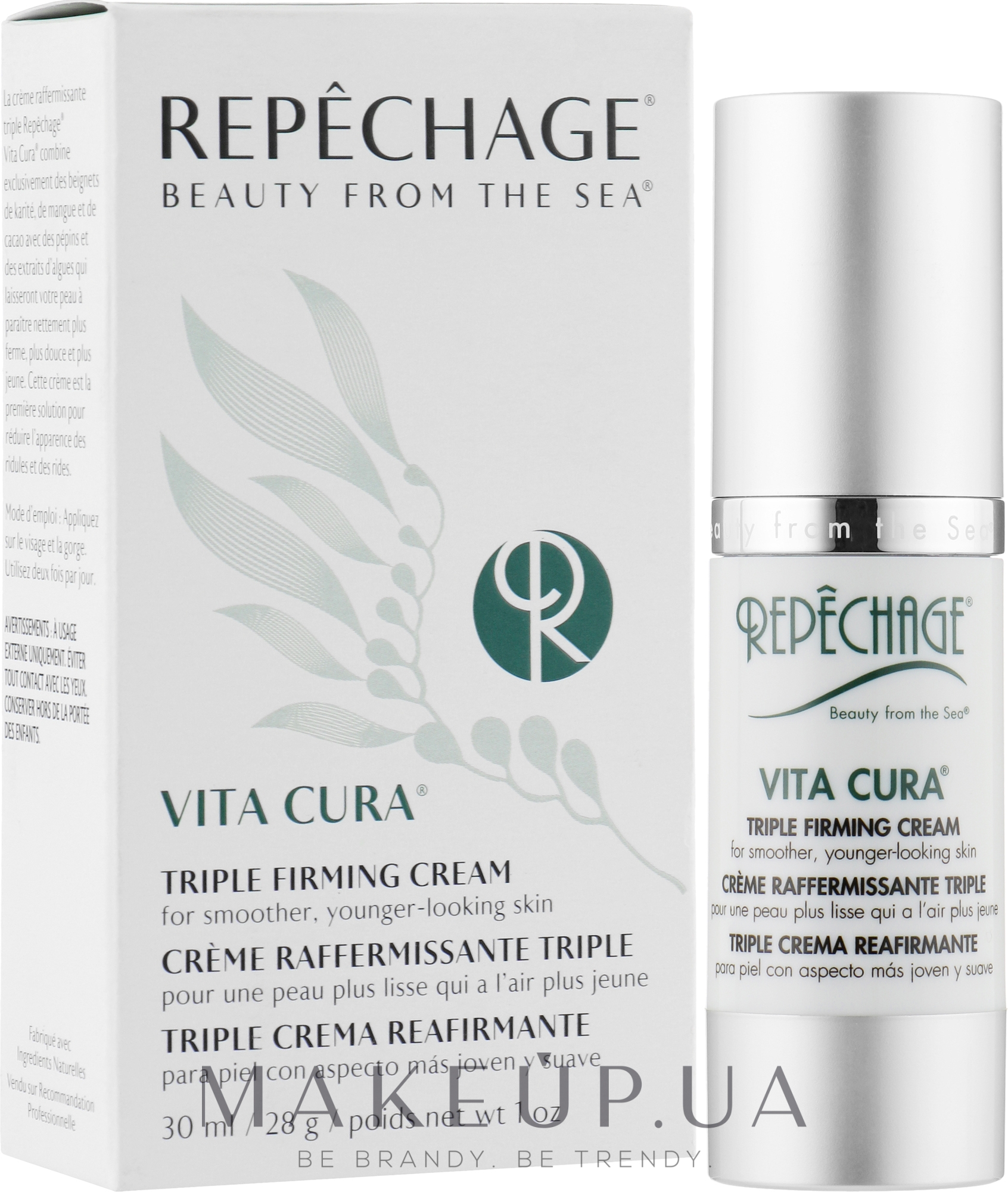 Укрепляющий крем для лица тройного действия - Repechage Vita Cura Triple Firming Cream — фото 30ml