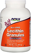 Лецитин у гранулах, без ГМО - Now Foods Lecithin Non- GMO Granules — фото N1