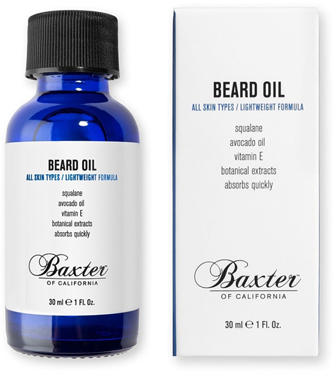 Олія для бороди - Baxter of California Grooming Beard Oil — фото N1