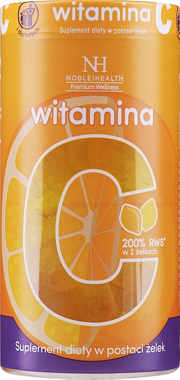 Вітамін С у желе - Noble Health Vitamin C — фото N1