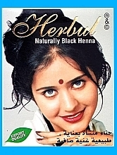 Парфумерія, косметика Хна для волосся, натурально-чорна - Herbul Naturally Black Henna