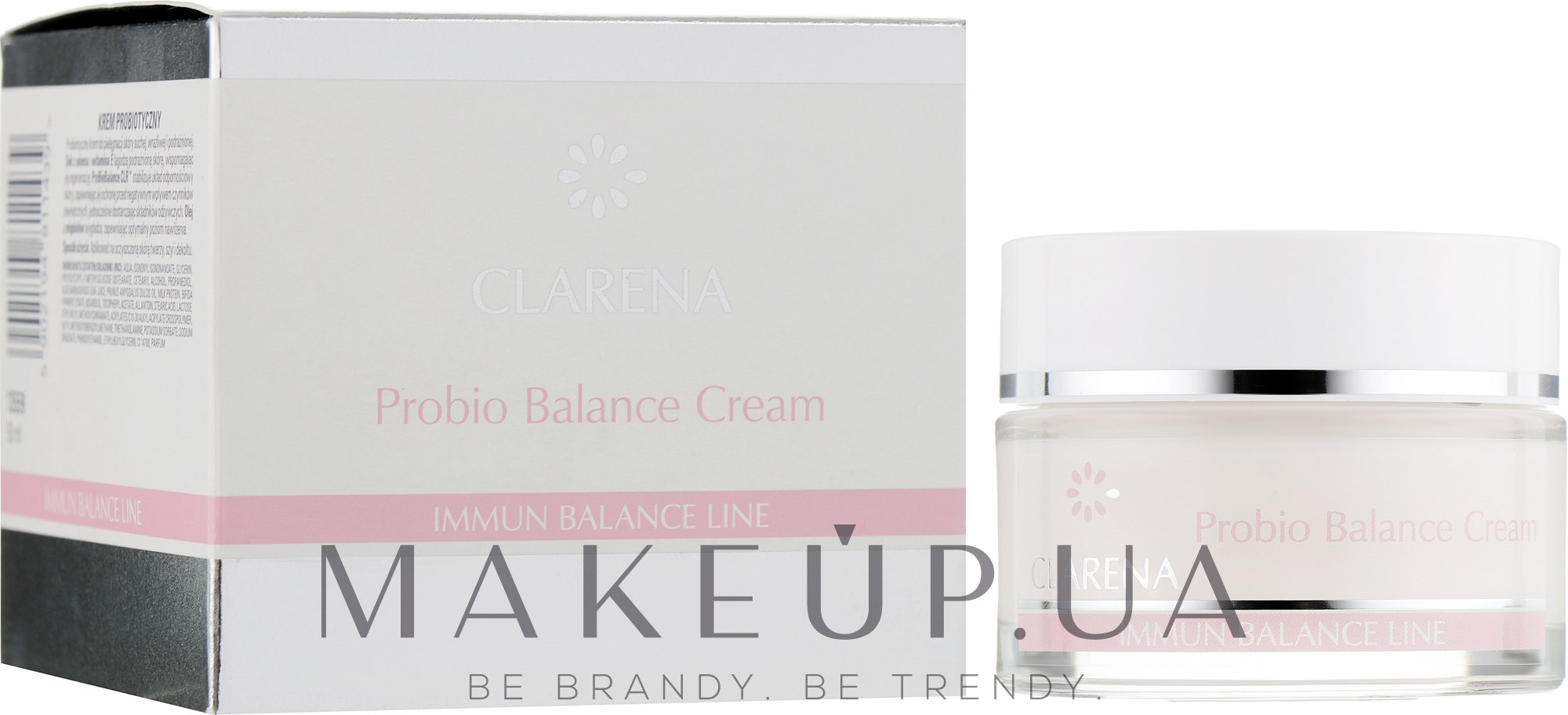 Легкий крем с пробиотиками - Clarena Immun Balance Line Probio Balance Cream — фото 50ml