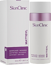 Матувальний антивіковий крем для обличчя - SkinClinic Mattisyl Cream — фото N2
