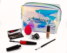 Парфумерія, косметика Набір Beauty Box - Colordance (conc/5ml + eye/liner/5g + masscara/10ml + eyebrow/shades/3.6g + brush + sponge + bag)