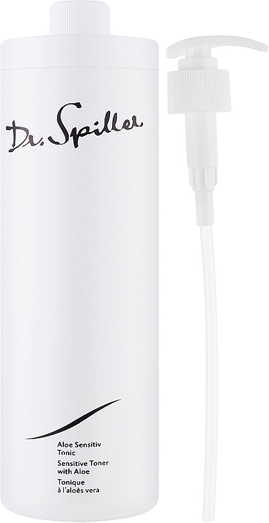 Тонік з алое для чутливої шкіри - Dr. Spiller Sensitive Toner with Aloe — фото N4
