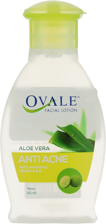 Лосьон для очищения и демакияжа - Ovale Aloe Vera Anti Acne Lotion