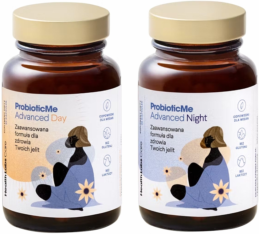 Набір - HealthLabs ProbioticMe Advanced (caps/2x30pcs) — фото N1