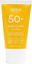 Духи, Парфюмерия, косметика Солнцезащитный крем-гель для лица SPF 50+ - Segle Sun Care Cream SPF 50+