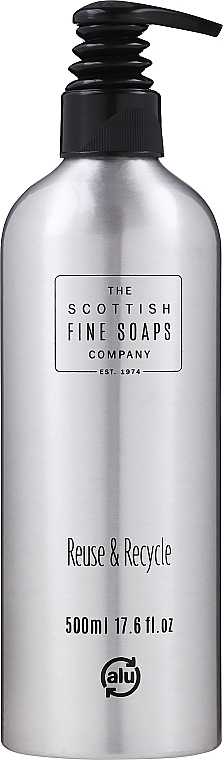 Алюмінієвий дозатор для рідкого мила - The Scottish Fine Soaps Refill Bottle — фото N1