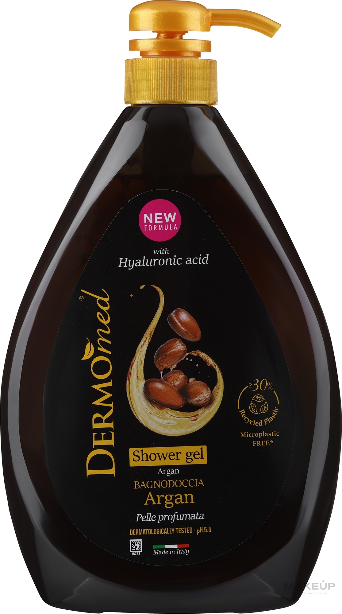 Гель для душа и ванны "Чувственность" - Dermomed Bath And Shower Gel Argan Oil — фото 1000ml