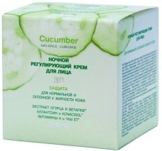 Духи, Парфюмерия, косметика Ночной регулирующий крем для лица - Dr. Sante Cucumber Balance Control