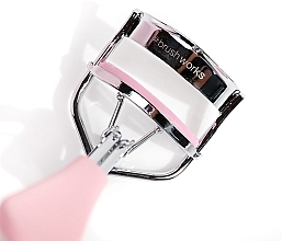 Щипцы для завивки ресниц, розовые - Brushworks Eyelash Curler Pink — фото N4