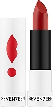 Парфумерія, косметика Матова помада для губ - Seventeen Matte Lasting Lipstick