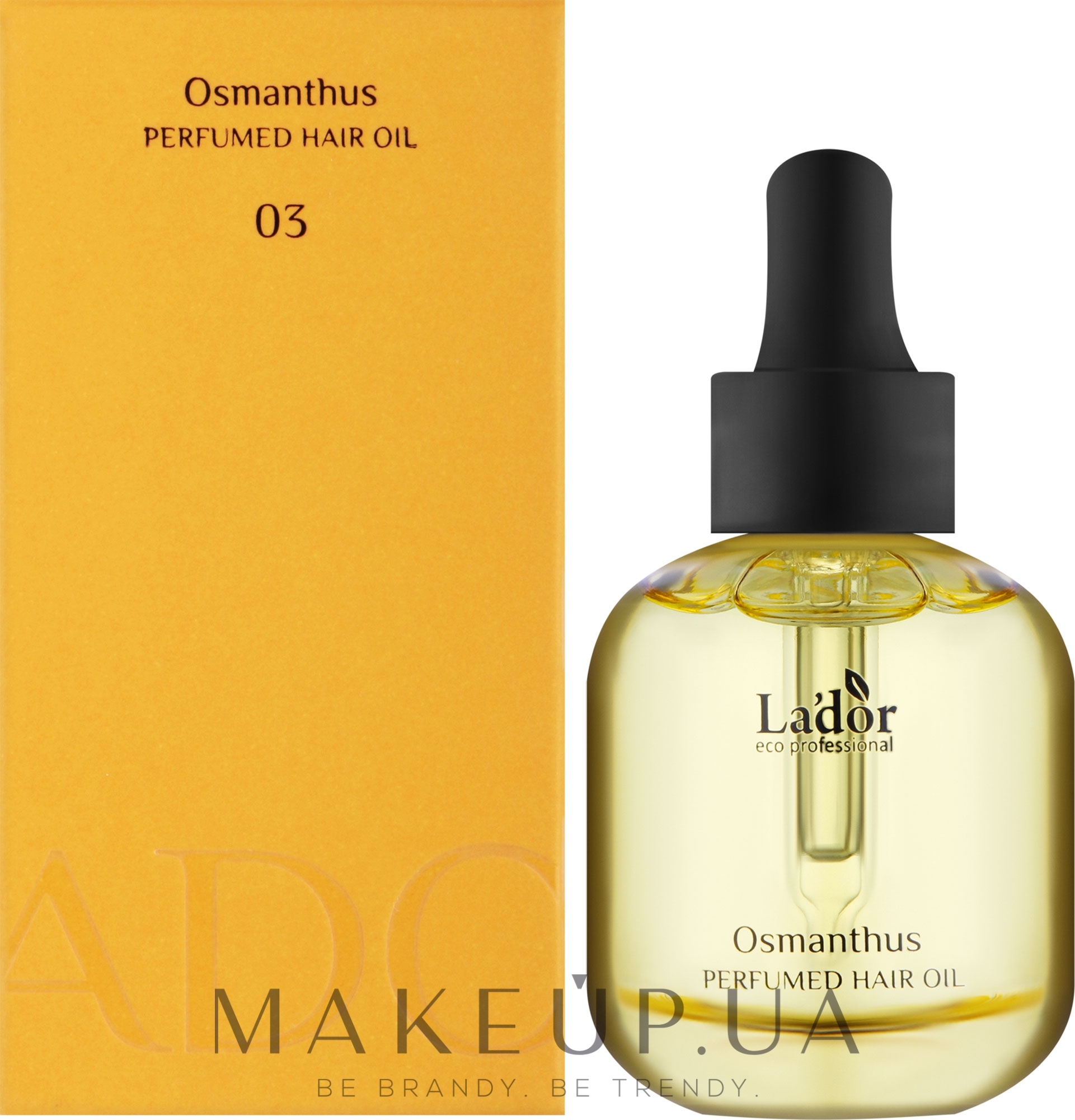 Парфюмированное масло для поврежденных волос - La'dor Perfumed Hair Oil 03 Osmanthus — фото 30ml