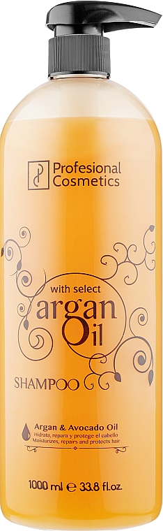 Шампунь с аргановым маслом - Profesional Cosmetics Argan Oil Shampoo — фото N1