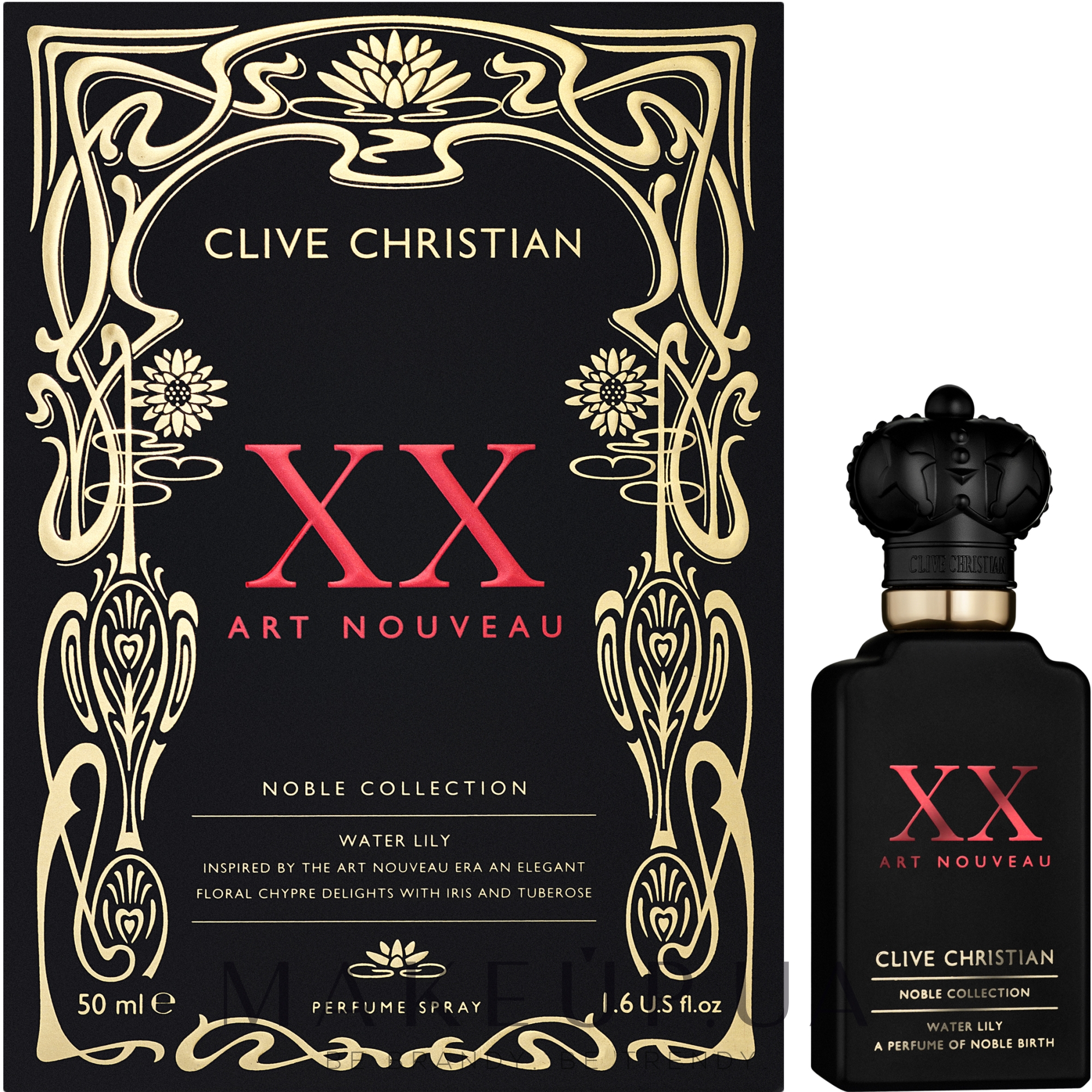Clive Christian Noble XX Art Nouveau Water Lily - Парфуми — фото 50ml