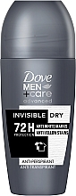Парфумерія, косметика Роликовий дезодорант-антиперспірант для чоловіків - Dove Men+Care Advanced Invisible Dry 72H