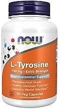Парфумерія, косметика Амінокислота "L-Тирозин", 750 мг - Now Foods L-Tyrosine Extra Strength