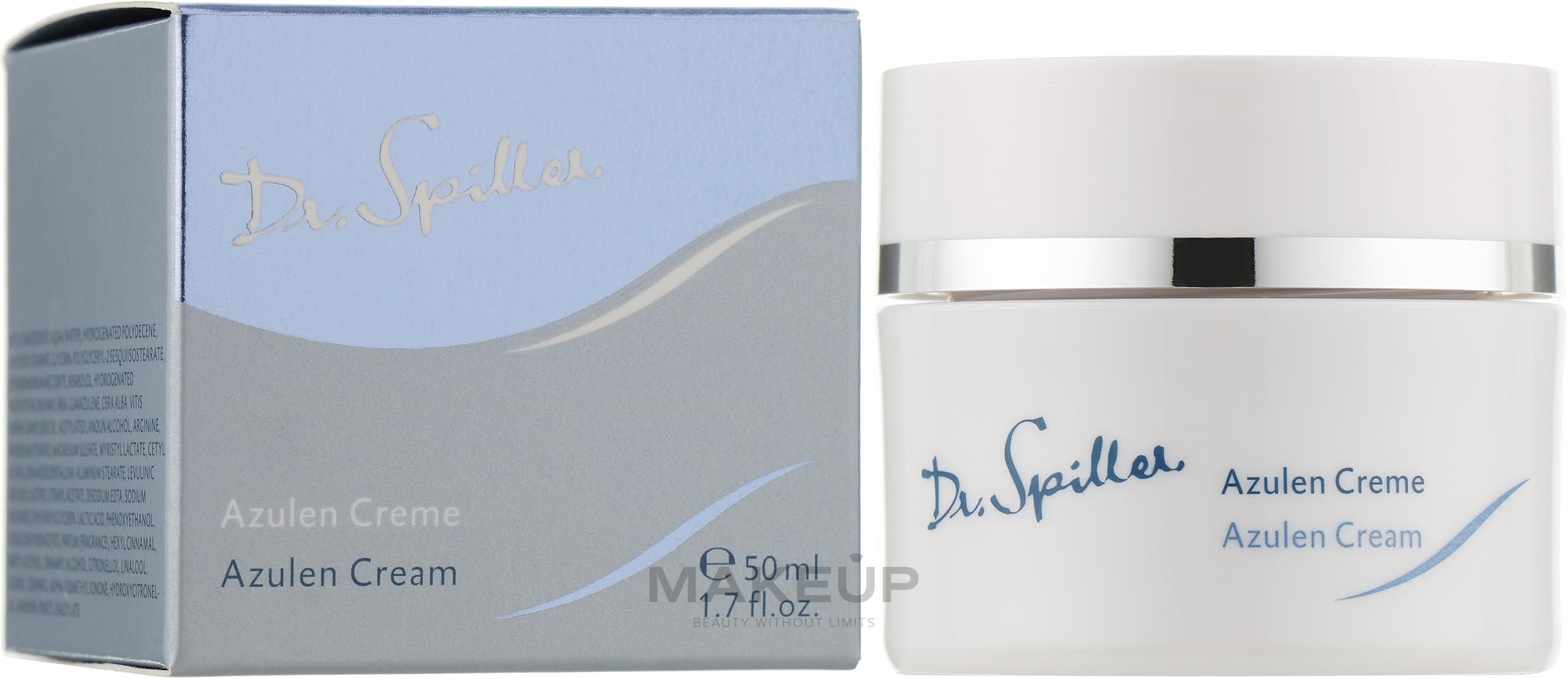 Успокаивающий крем для чувствительной кожи с азуленом - Dr. Spiller Azulen Cream — фото 50ml