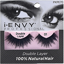 Парфумерія, косметика Накладні вії - I Envy Strip Lash Double Layer 01 PKPE70