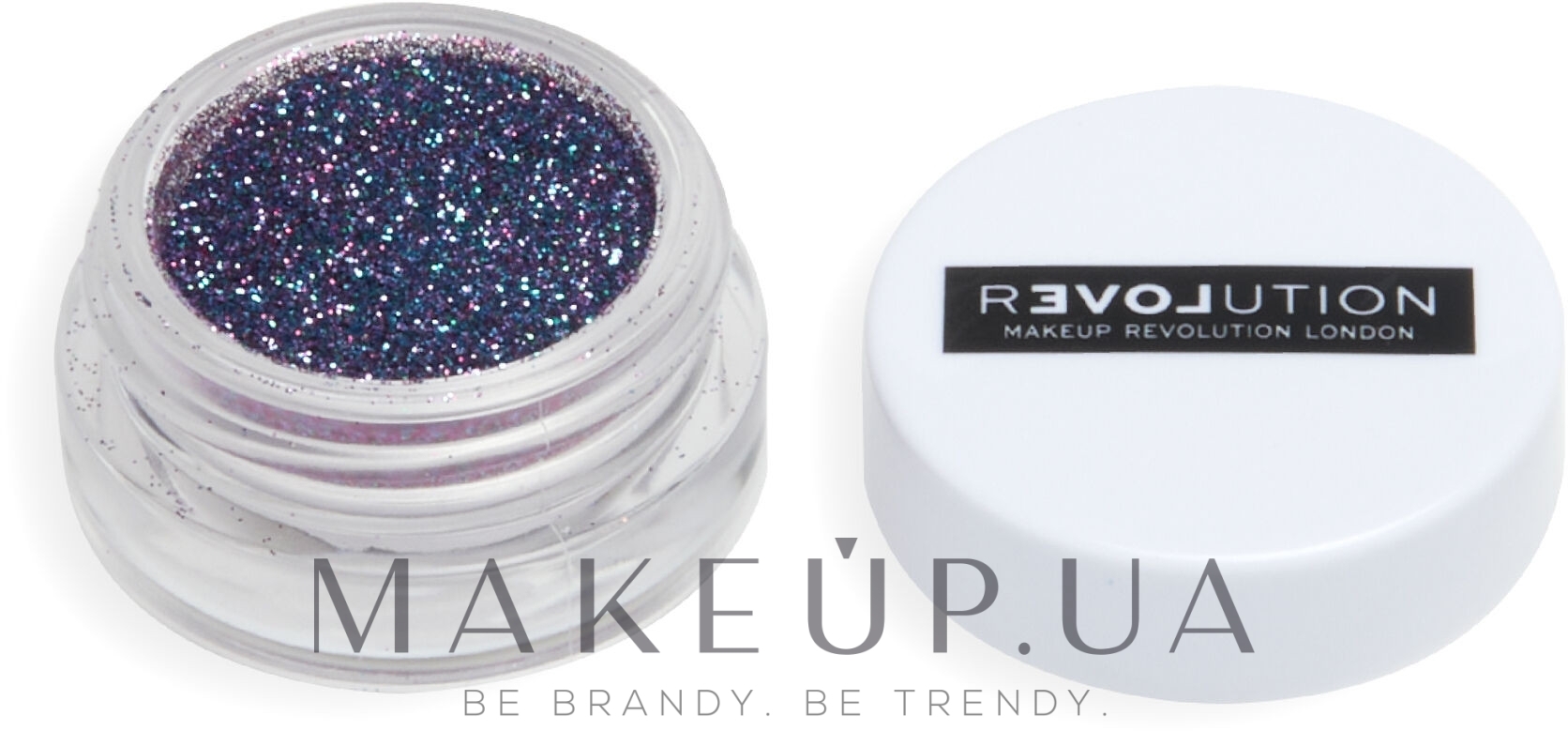 Глиттер - Relove by Revolution Euphoric Glitter Pot — фото Blue Frost