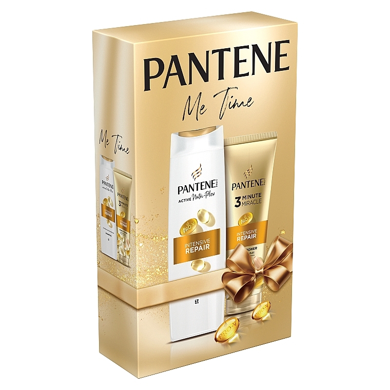 Набір - Pantene Intensive Repair Me Time Set (shm/400ml + cond/220ml) — фото N3