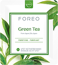 Очищающая маска для лица Green Tea для UFO - Foreo Green Tea UFO Purifying Face Mask  — фото N2