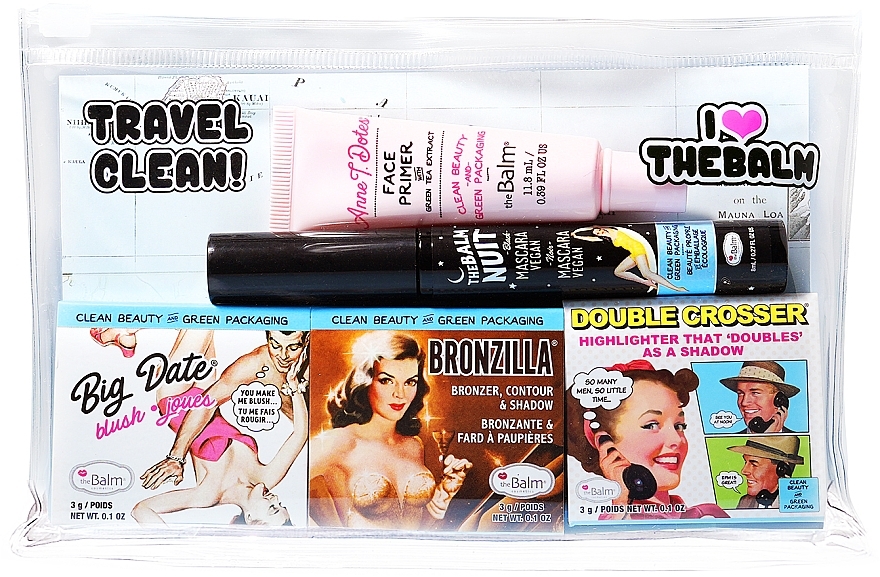 Набор, 5 продуктов - TheBalm Travel Set — фото N1