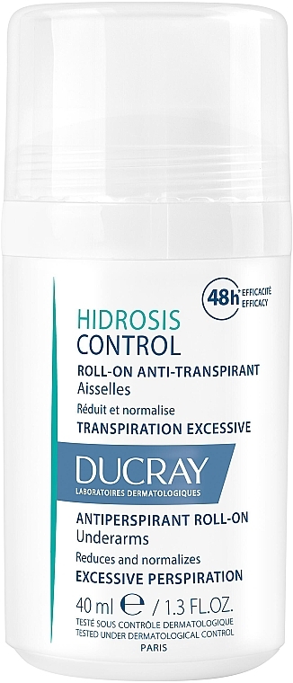 Антиперспирант - Ducray Hidrosis Control Roll-On Anti-Transpirant