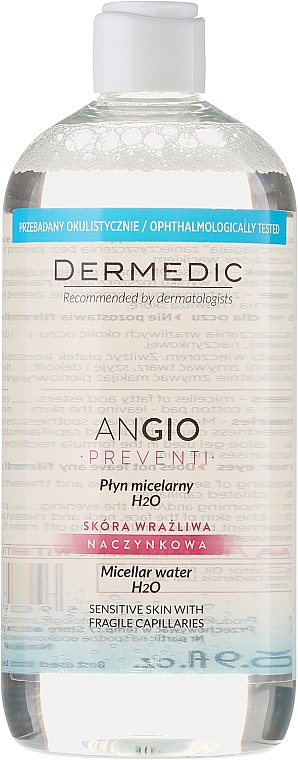 Міцелярна рідина - Dermedic Angio Preventi  — фото N4