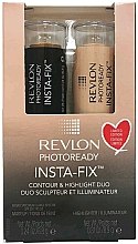 Духи, Парфюмерия, косметика Набор для коррекции лица - Revlon Photoready Insta Fix Contour & Highlighting Duo