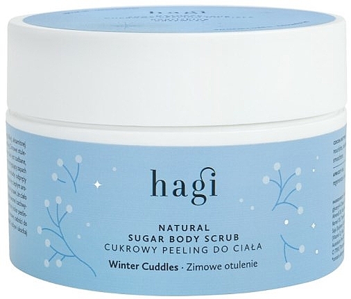 Скраб для тела "Зимние объятия" - Hagi Winter Wrap Natural Body Scrub — фото N1