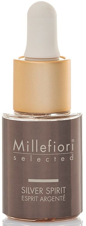 Концентрат для аромалампы - Millefiori Milano Selected Silver Spirit Fragrance Oil — фото N1