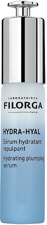 Інтенсивна зволожувальна та відновлювальна сироватка для обличчя - Filorga Hydra-Hyal Hydrating Plumping Serum — фото N1