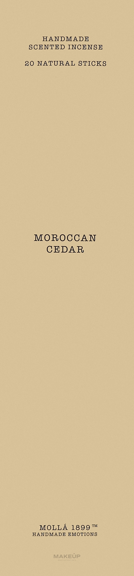 Cereria Molla Moroccan Cedar - Ароматичесие палочки — фото 20шт