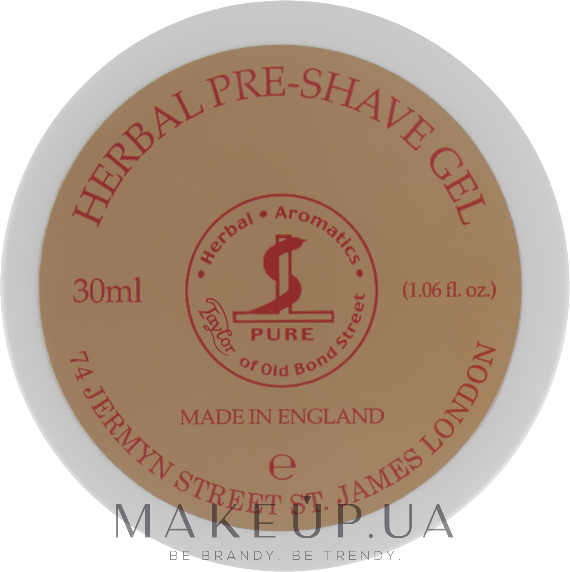 Гель до гоління - Taylor of Old Bond Street Herbal Pre-Shave Gel — фото 30ml