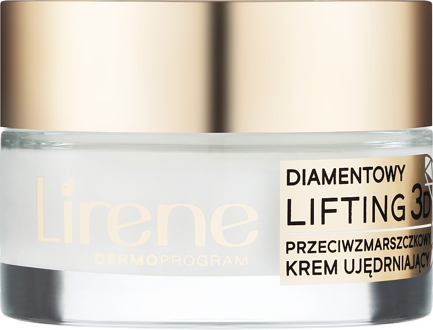 Нічний крем для обличчя - Lirene Diamentowy Lifting 3D Night Cream 50+ — фото N1