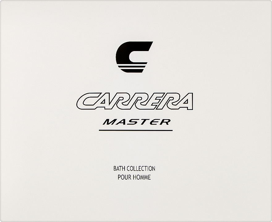 Carrera Master - Набор (edt/100ml + after/sh/balm/200ml + sh/gel/200ml) — фото N1