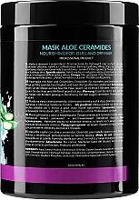 Маска для сухого й тьмяного волосся - Ronney Professional Aloe Ceramides Mask Nourishing — фото N4