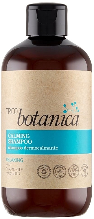 Очищающий и расслабляющий шампунь для волос - Trico Botanica Calming Shampoo — фото N1