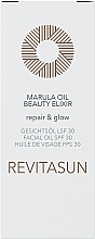 Багатофункціональна олія - Revitasun Marula Oil Beauty Elixir SPF 30 — фото N2