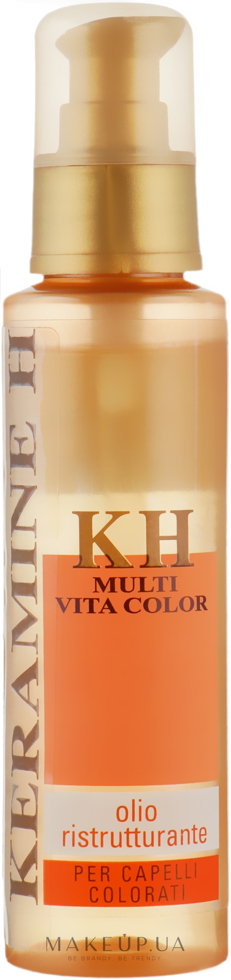Олія для волосся "Мультиколор" - Keramine H Multi Vita Color Olio Ristrutturante — фото 100ml