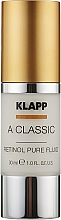 Парфумерія, косметика Емульсія для обличчя "Чистий ретинол" - Klapp A Classic Retinol Pure Serum