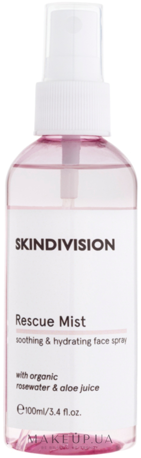 Спрей для обличчя - SkinDivision Face Rescue Mist — фото 100ml