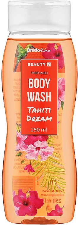 Гель для душу "Tahiti Dream" - Bradoline Beauty 4 Body Wash