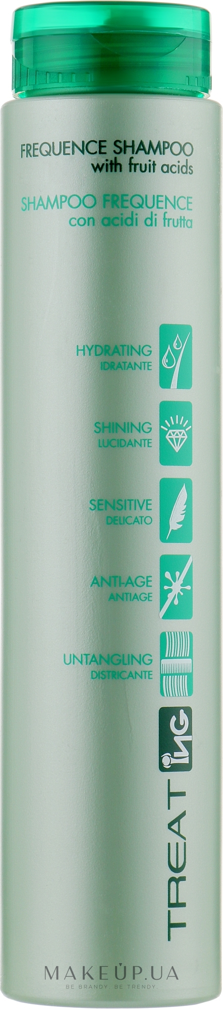 Шампунь для ежедневного применения - ING Professional Treat-ING Frequence Shampoo — фото 250ml